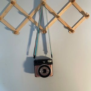 New rose gold instax square 6 with strap!